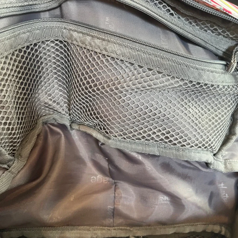 Thirty-One Backpack Chevron‎ Print School Travel Laptop Daypack